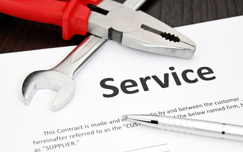 hvac service contract