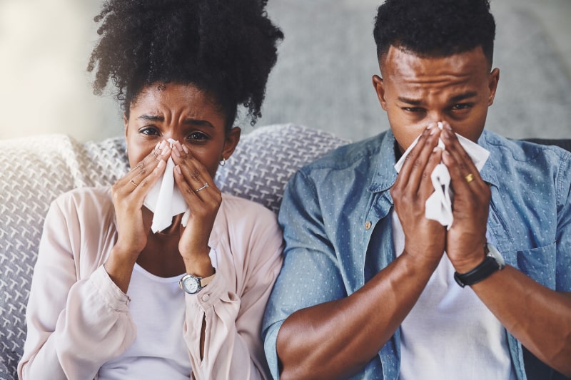 clogged air filter causes respiratory issues